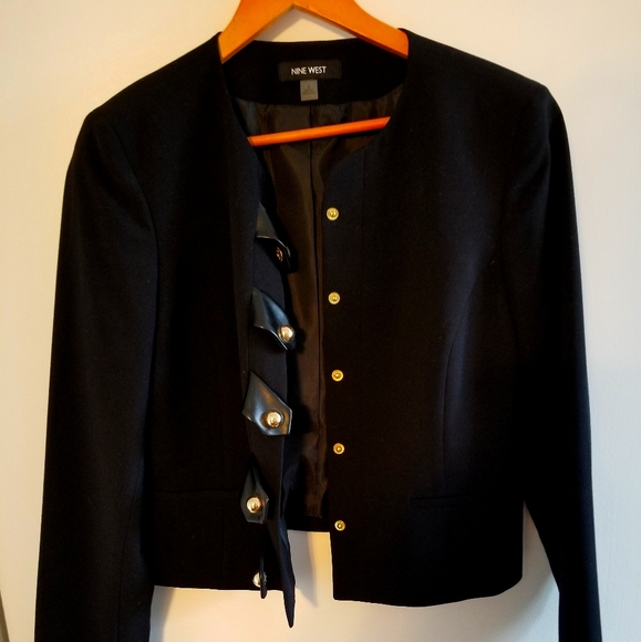 Nine West black blazer jacket - Picture 1 of 2
